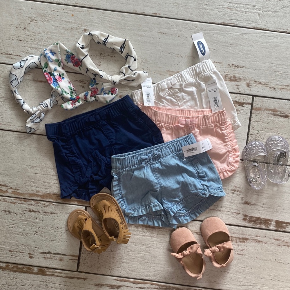 Baby Girl Short Bundle